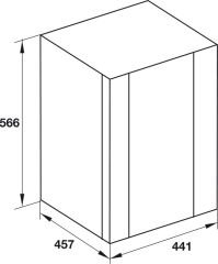 Minibar, Soğutucu, Absorbe soğutma sistemi, 40 litre