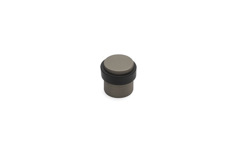 System 1017 Kapı Stoperi Yapışkanlı/Vidalı 38 mm Saten - Siyah (DS1017 0038 NB-P6)