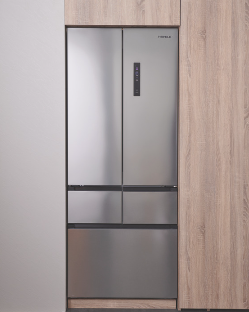 Buzdolabı, COSMO, 75 cm, Yarı Ankastre, 4 Kapılı, No-Frost, 413 Litre