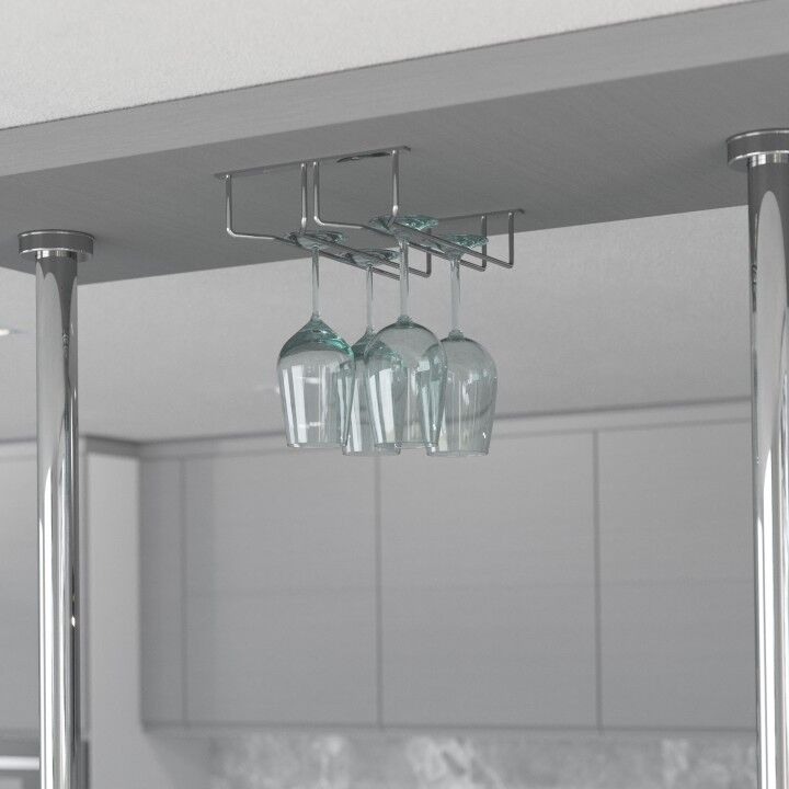 Kadeh Askısı (1-2-4 Bölmeli) Crom