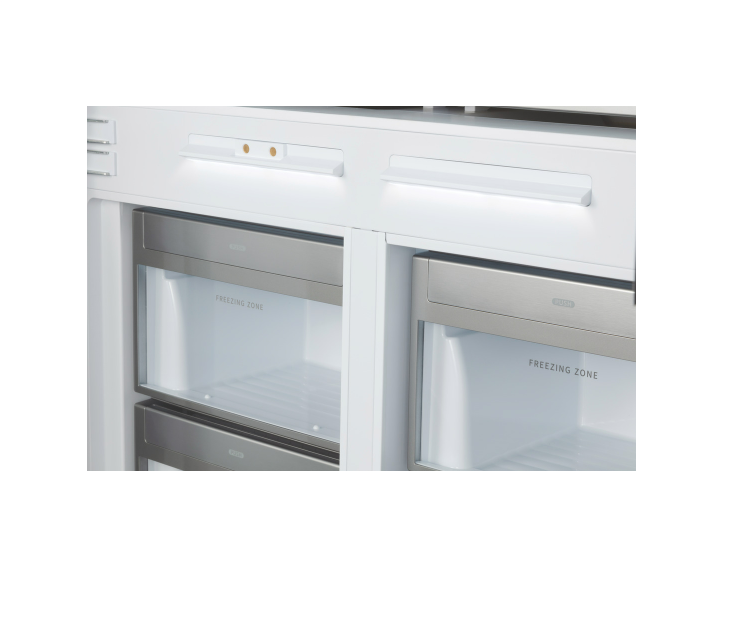 Buzdolabı, ROYALE, 95 cm, Ankastre, 4 Kapılı, No-Frost, 526 Litre