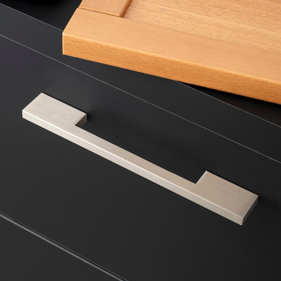 System 7327 Saten Renk Modern Kulp 288 mm (SY7327 0288 NB)