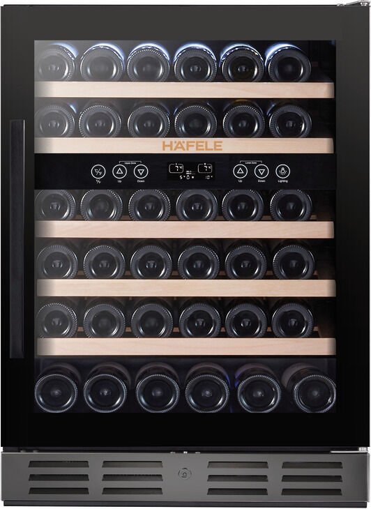 Şarap Soğutucu, MAXIMA, 60 cm, Ankastre/Solo, Çift Soğutma Bölmeli