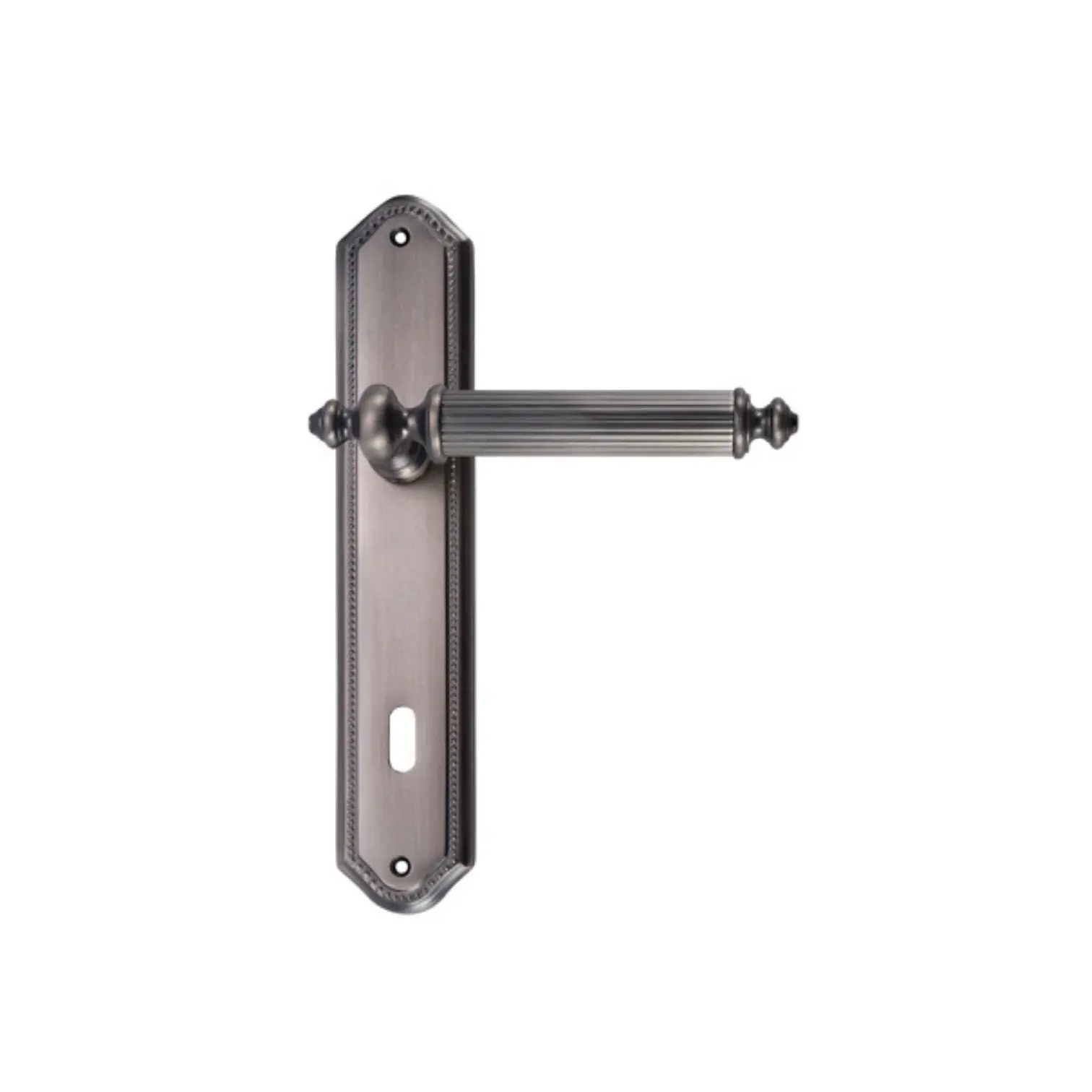 Vista D’oro Antik Serisi Aynalı Kapı Kolu Antik Gümüş