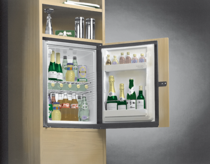 Takipçi menteşe, Ankastre buzdolabı kapısını önceden monte edilen mobilya kapısına bağlamak için