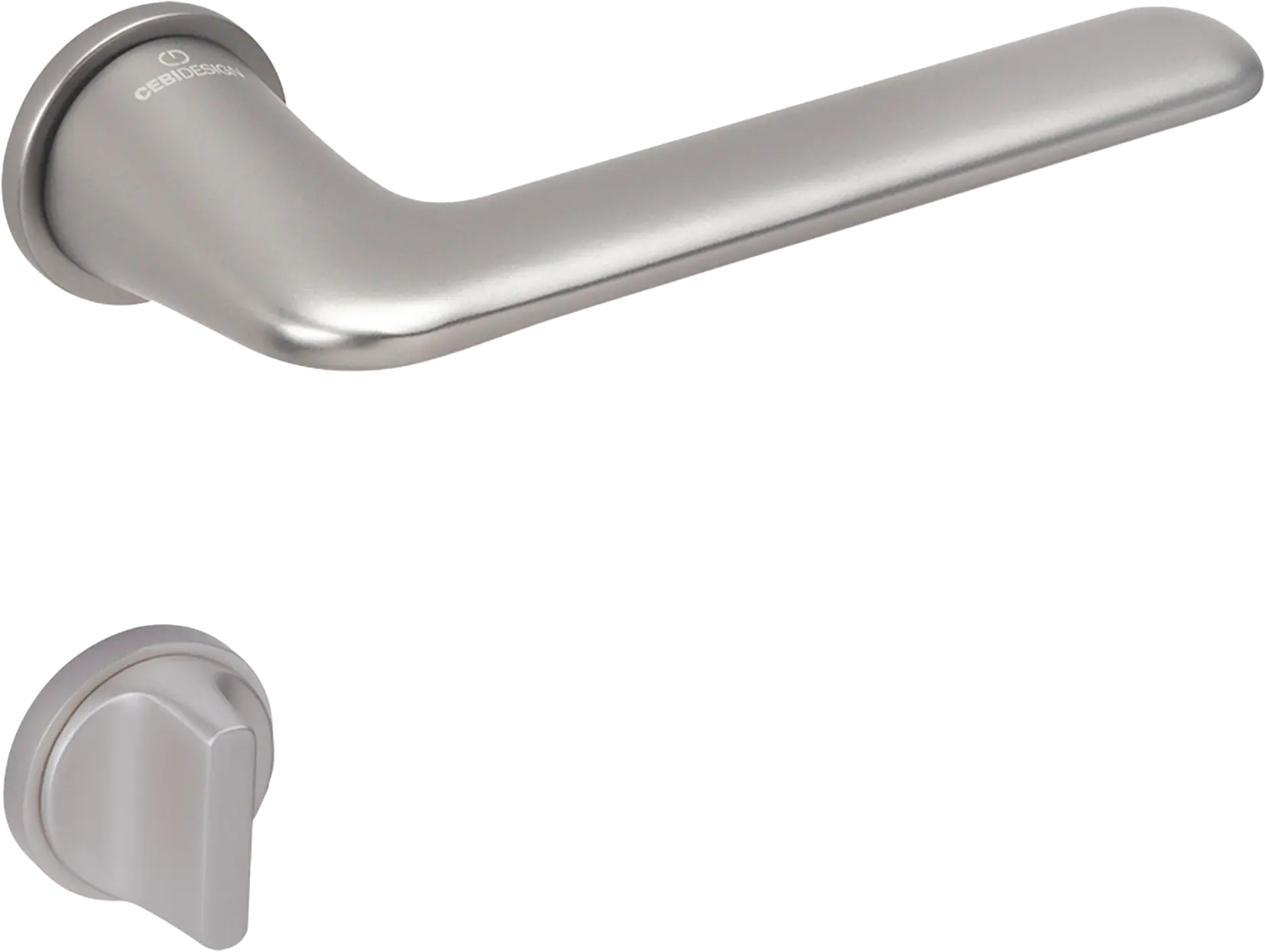 Çebi A5222 Neta Mini Kapı Kolu MP08 ( Parlak Fırçalanmış Inox) - WC