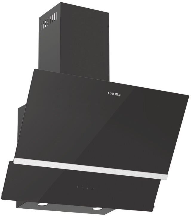 Davlumbaz, LUCE, 60 cm, Duvar Tipi, Eğik Camlı, 450 m3/h Emiş Gücü