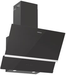 Davlumbaz, LUCE, 60 cm, Duvar Tipi, Eğik Camlı, 450 m3/h Emiş Gücü