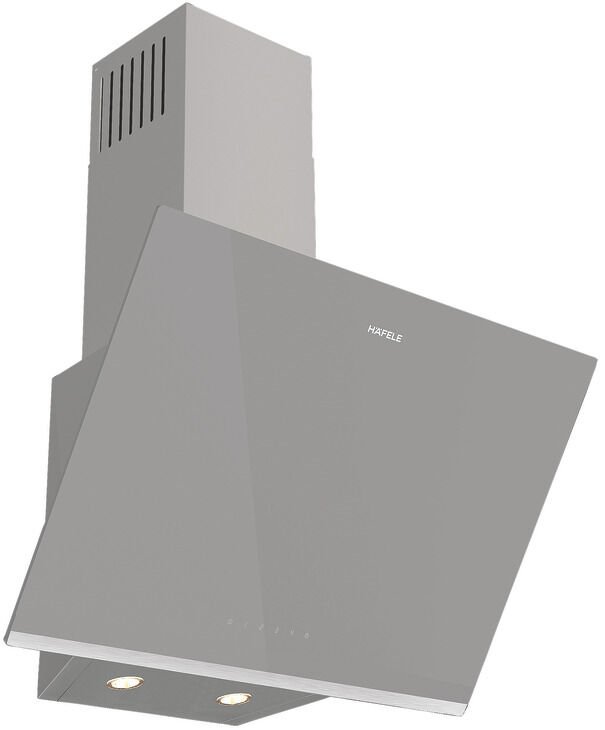 Davlumbaz, HÄFELE ORION, 60 cm, Duvar Tipi, Eğik Camlı, 650 m3/h Emiş Gücü Gri