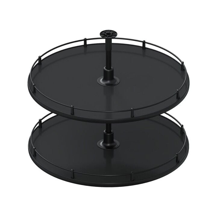 Kaymaz Yüzeyli 4/4 Klasik Döner Ahşap Tablalı Sepet Takımı