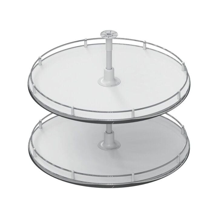 Kaymaz Yüzeyli 4/4 Klasik Döner Ahşap Tablalı Sepet Takımı