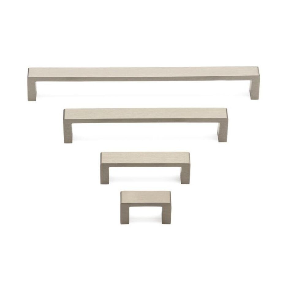 System 6250 Saten Renk Modern Kulp 192 mm (SY6250 0192 NB)