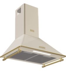 Davlumbaz, VINTAGE, 60 cm, Duvar Tipi, Piramit, 600 m3/h Emiş Gücü