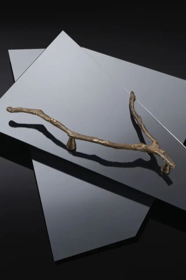 Vista D’oro Ağaç Dalı Serisi No:4 Mobilya Kulp Sarı Oksit