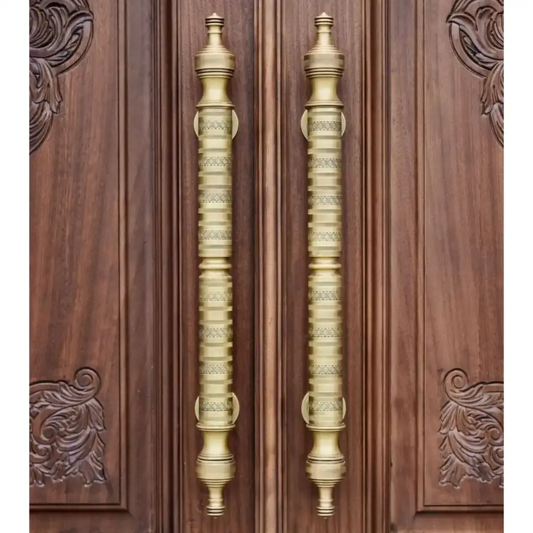 Vista D’oro Velar Çiçek Desenli Çekme Kol Sarı Oksit