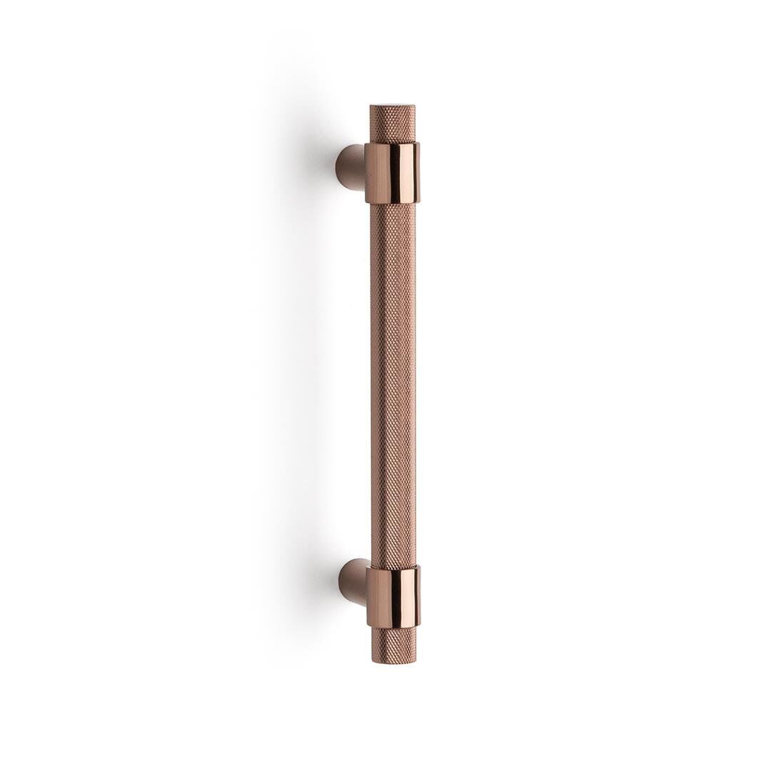 System 9721 Rose Renk Çekme Kapı Kolu 190 mm (PH9721 0190 RS-RS)