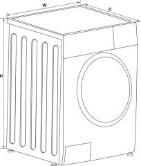 Häfele Orion 10 kg Solo Kurutma Makinesi | Isı Pompalı Performans