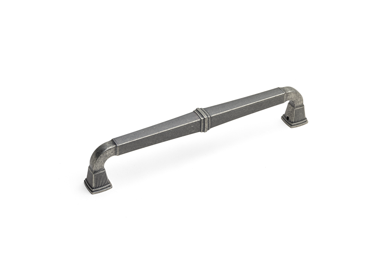 System 9555 Antik Gümüş Renk Çekme Kapı Kolu 300 mm (PH9555 0300 OSM)