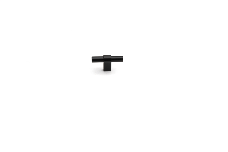 System 8770 Siyah Renk Modern Kulp 8 mm (SY8770 0008 AL6-AL6)
