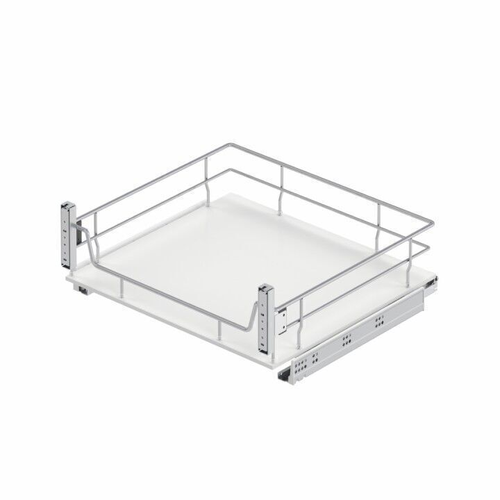 Ahşap Tablalı Kapağa Monte Çift Açılım Gizli Raylı Çekmece 800 mm