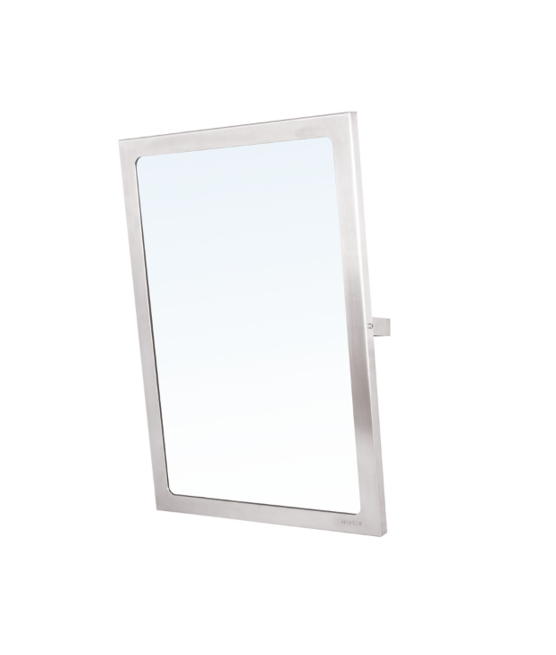 Ayna, Mafsallı Paslanmaz Çelik 304 Kalite, 450x80x650 mm