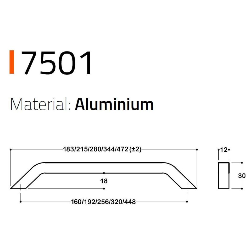 System 7501 Füme Renk Modern Kulp