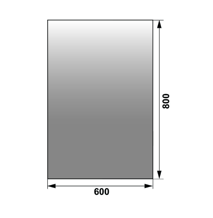 Hafele OASIS 600 x 800 mm Banyo Aynası