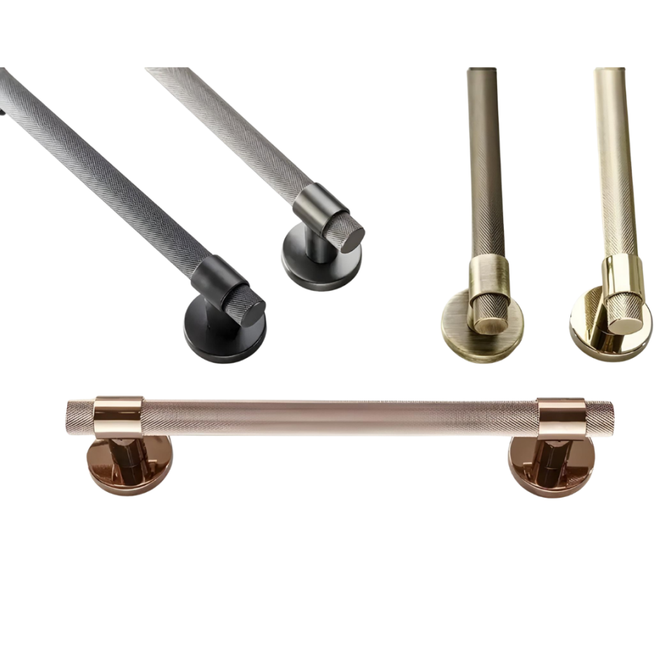 System 9630 Rose Renk Çekme Kapı Kolu (PH9630 0250 RS-RS-RS)