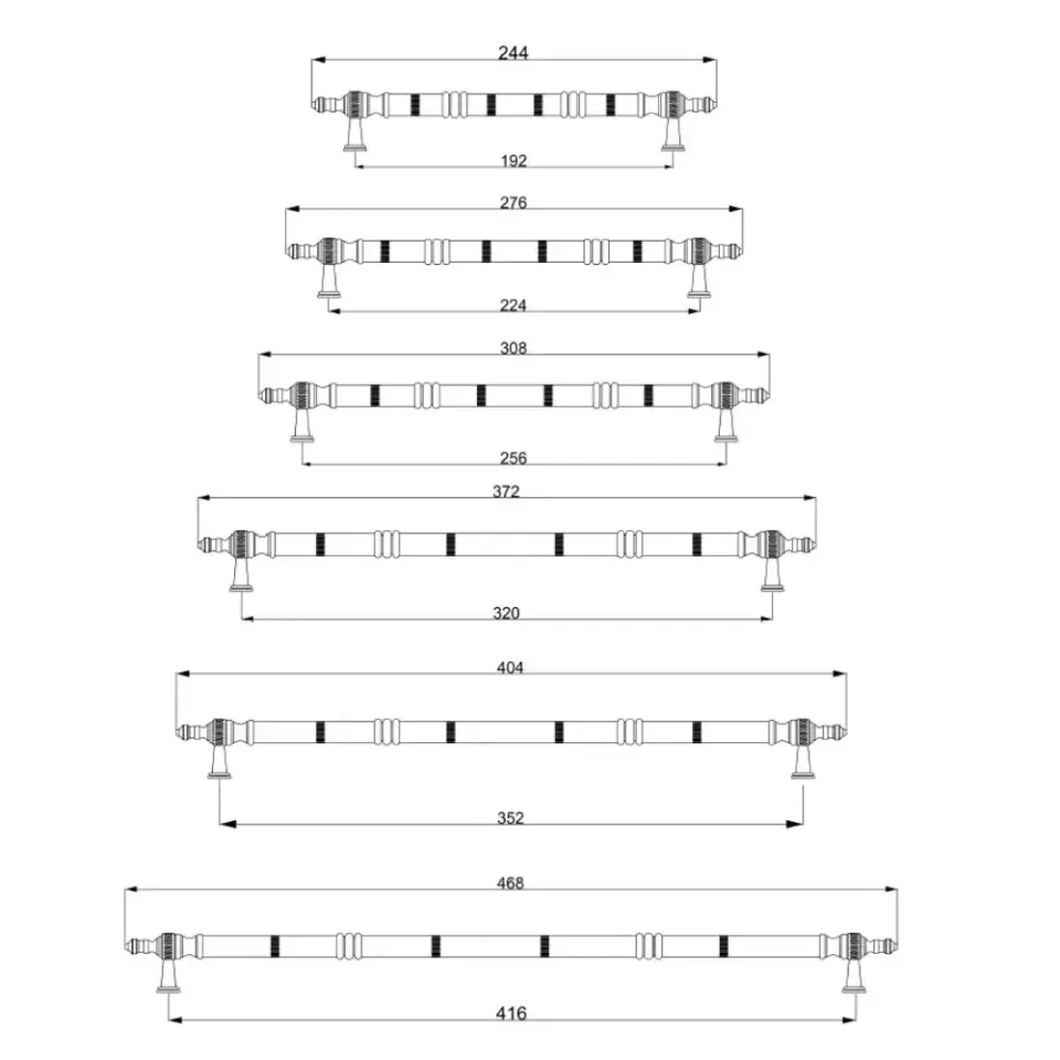 Vista D’oro Anastasia Çekmece Kulp Sarı Oksit