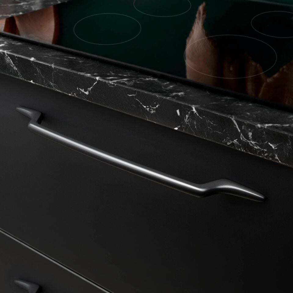 System 4520 Siyah Renk Modern Kulp