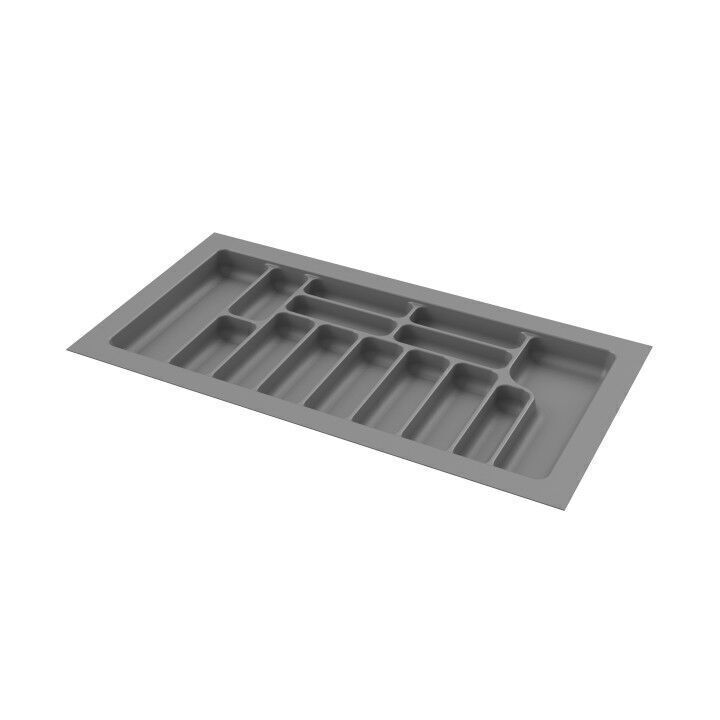 Starax Plastik Kaşıklık | 30 cm Çekmece Uyumlu Gri