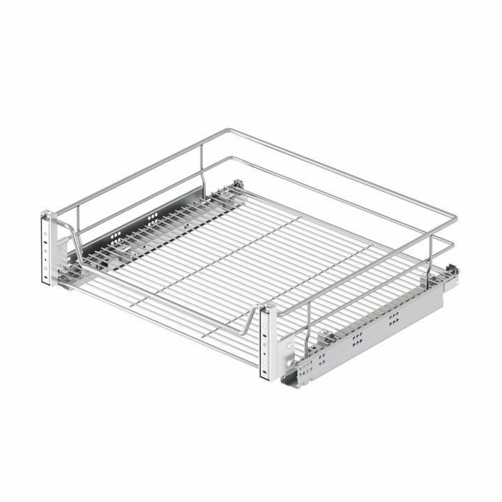 Starax Kapağa Monte Çift Açılım Gizli Raylı Çekmece | 90 cm Kapak Uyumlu
