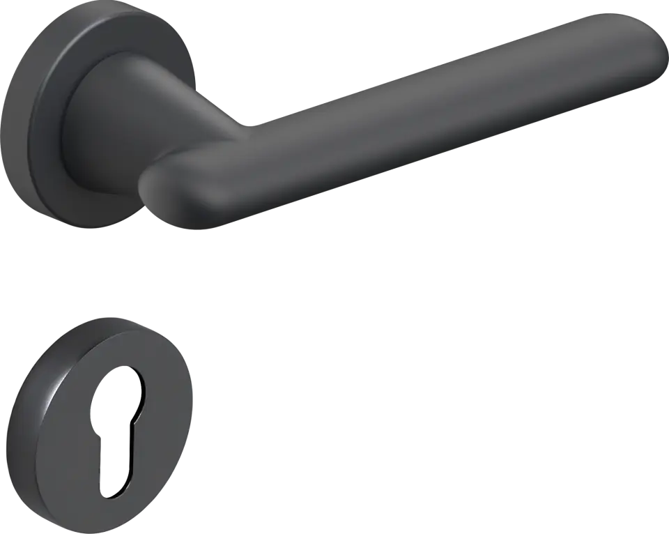 Çebi C5228 Casta Zipline Kapı Kolu PC27 (Antrasit Saten) - Yale