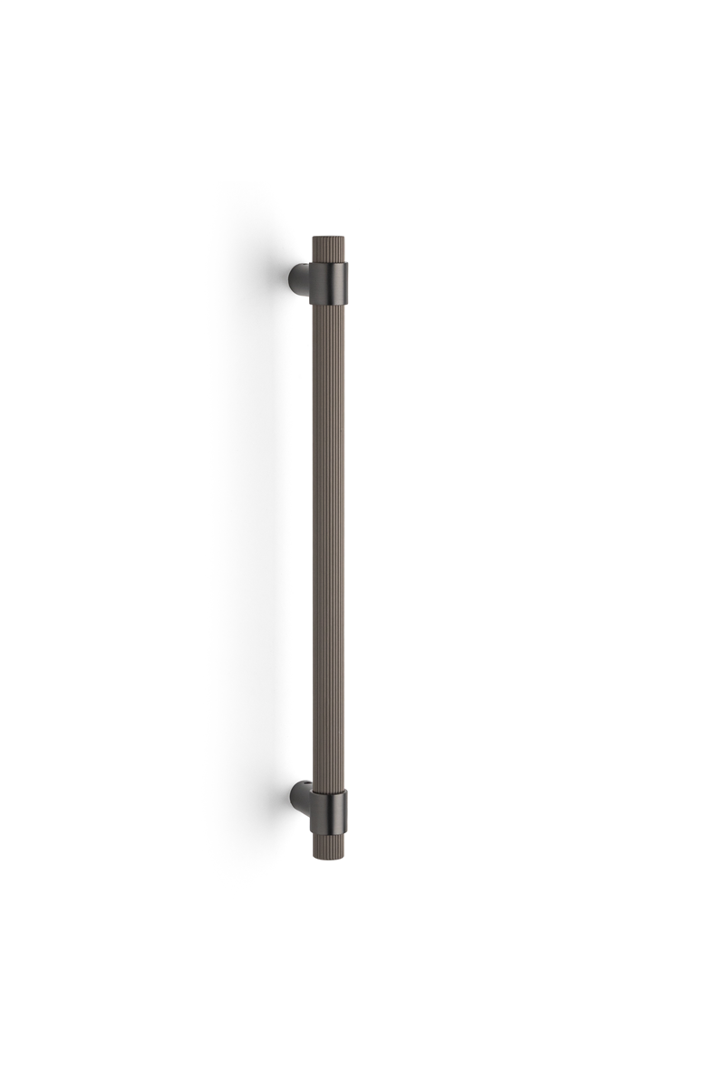 System 9722 Füme Renk Çekme Kapı Kolu (PH9722 BBN-BBN) 340 mm