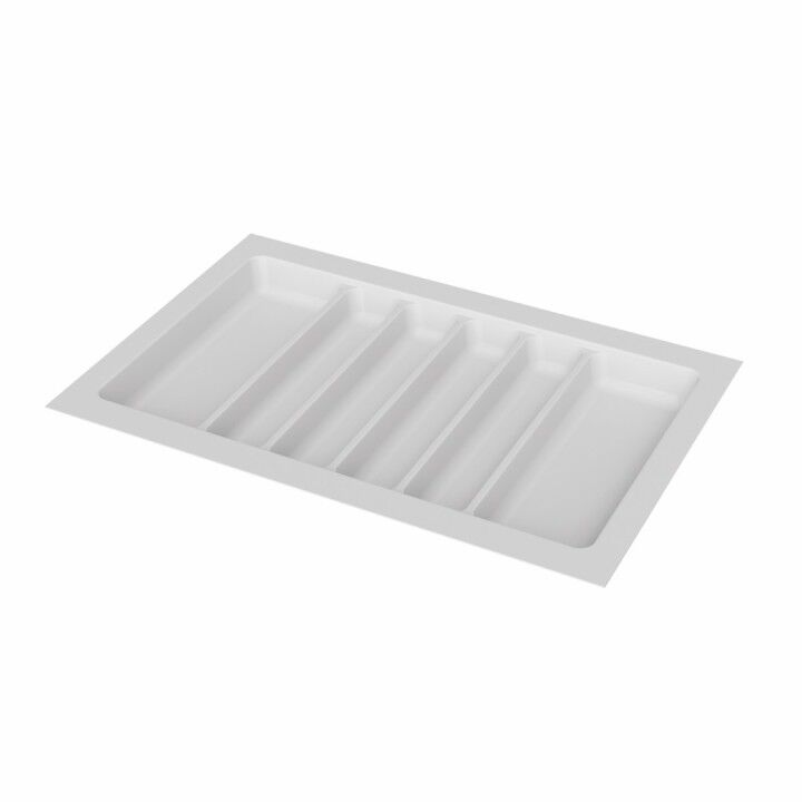 Starax Plastik Kepçelik | 80 cm Çekmece Uyumlu Beyaz