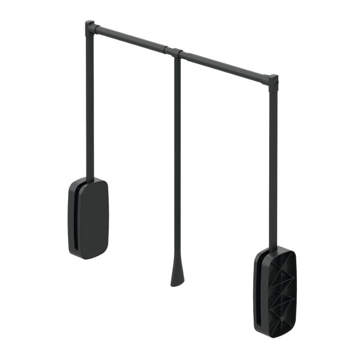 Gardırop Asansörü (12Kg)  600 - 850 mm Antrasit