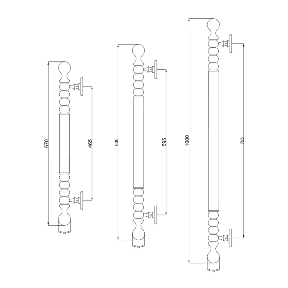 Vista D’oro String İşlemeli Çekme Kol Sarı Oksit