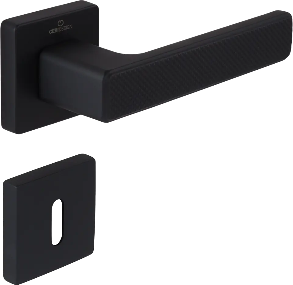 Çebi C5212 Gren Zipline Kapı Kolu PC27 (Antrasit Saten) - WC