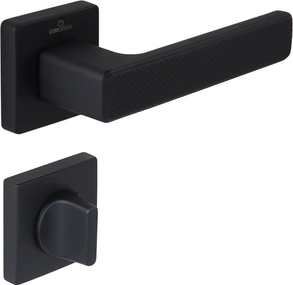 Çebi C5212 Gren Zipline Kapı Kolu PC24 (Mat Siyah) - WC