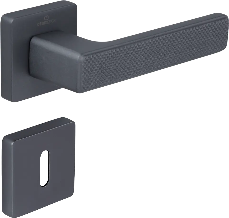 Çebi C5212 Gren Zipline Kapı Kolu PC27 (Antrasit Saten) - Oda
