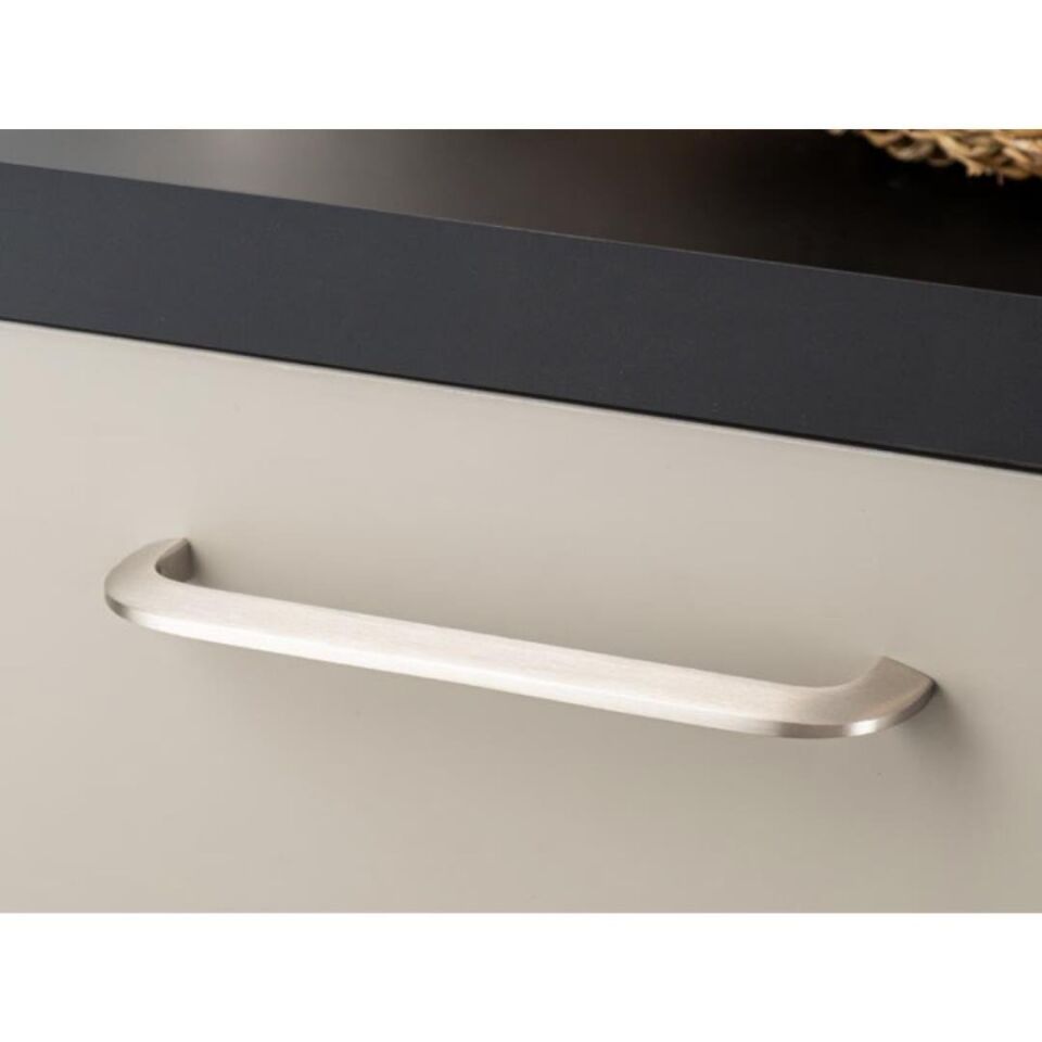 System 8682 Saten Renk Modern Kulp 160 mm (SY8682 0160 NB)