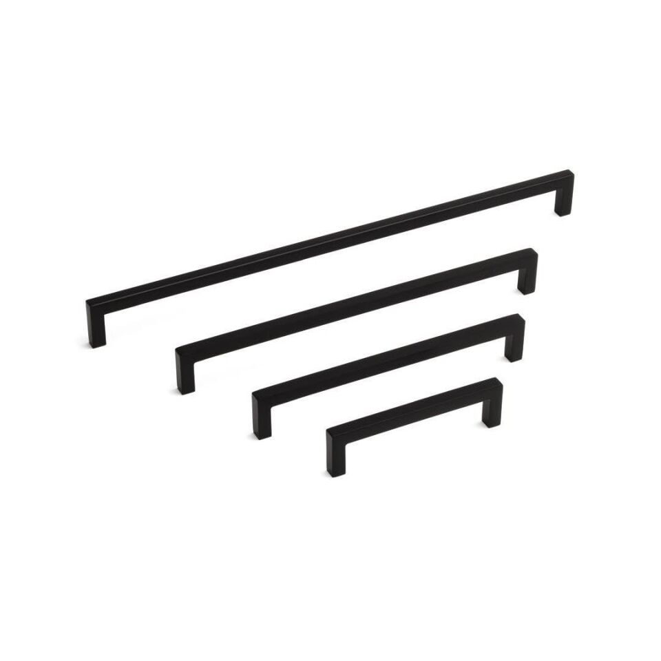 System 7938 Siyah Renk Klasik Kulp 96 mm (SY7938 0096 AL6)