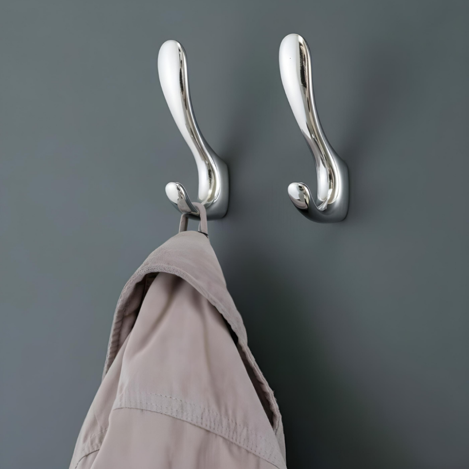 System 58 mm Krom Renk Portmanto Askılığı (AS2040 0058 CR)