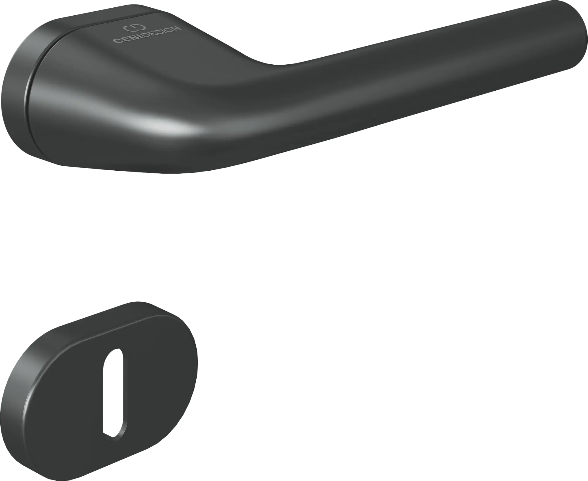 Çebi C5277 Rolle Zipline Kapı Kolu PC27 (Antrasit Saten) - Oda