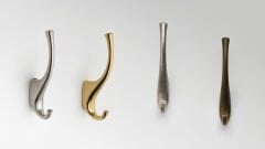 System 20 mm Mat Altın Renk Portmanto Askılığı (AS2080 0020 BB)