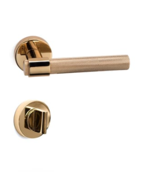 System Axel-T Rozetli Kapı Kolu Gold Renk (HA187TRO12 GL)