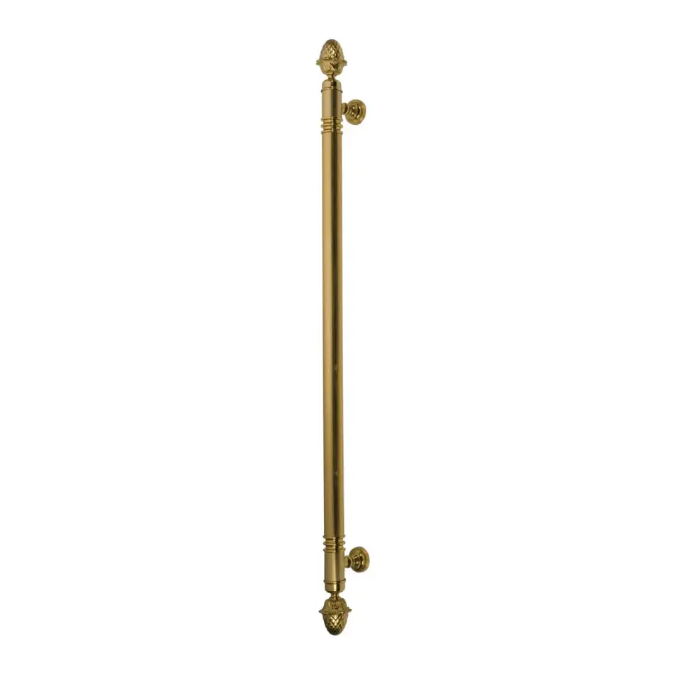 Vista D’oro Kozalaklı Çekme Kol Altın Renk 40 mm Çap
