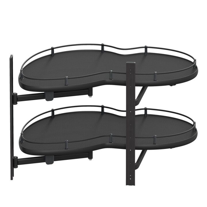 Kaymaz Yüzeyli Döner Tablalı Körköşe Mekanizması  Sol