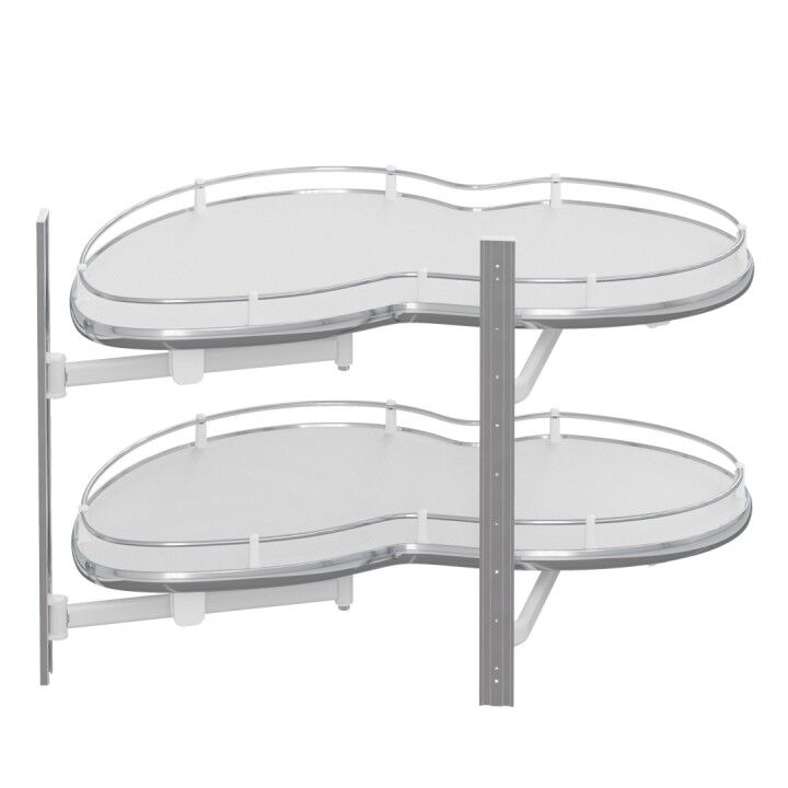 Kaymaz Yüzeyli Döner Tablalı Körköşe Mekanizması  Sol