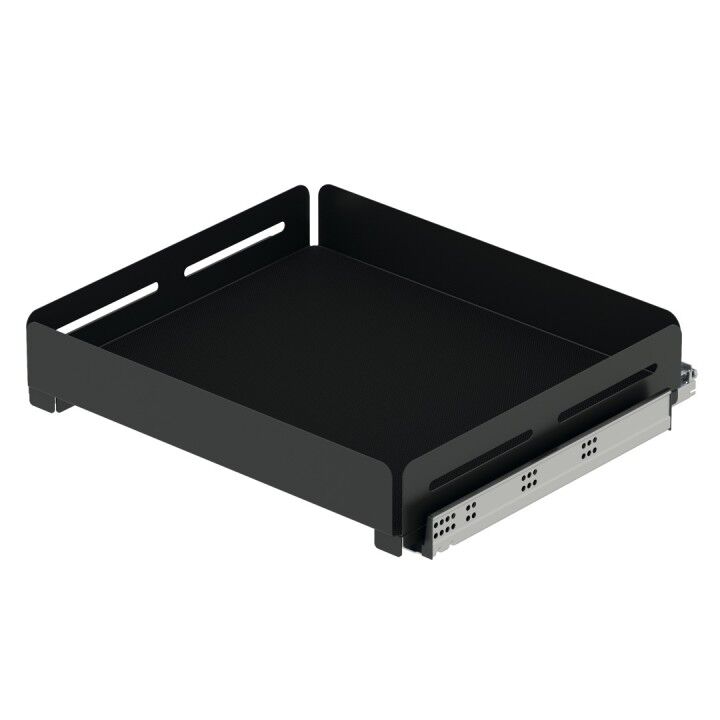 Unique Box Bağımsız Çift Açılım Gizli Raylı Çekmece 600 mm Antrasit